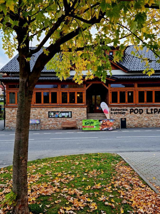 Restaurace A Penzion Pod Lipami Metylovice Hotel Exterior photo